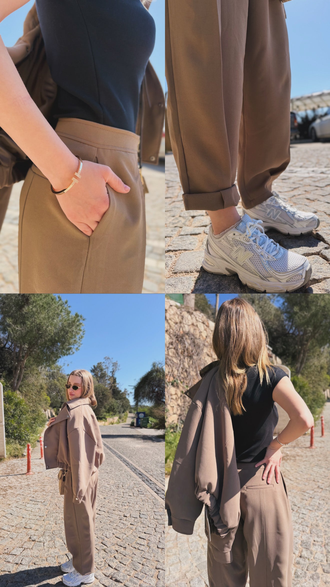 Bomber ceket pantolon takım