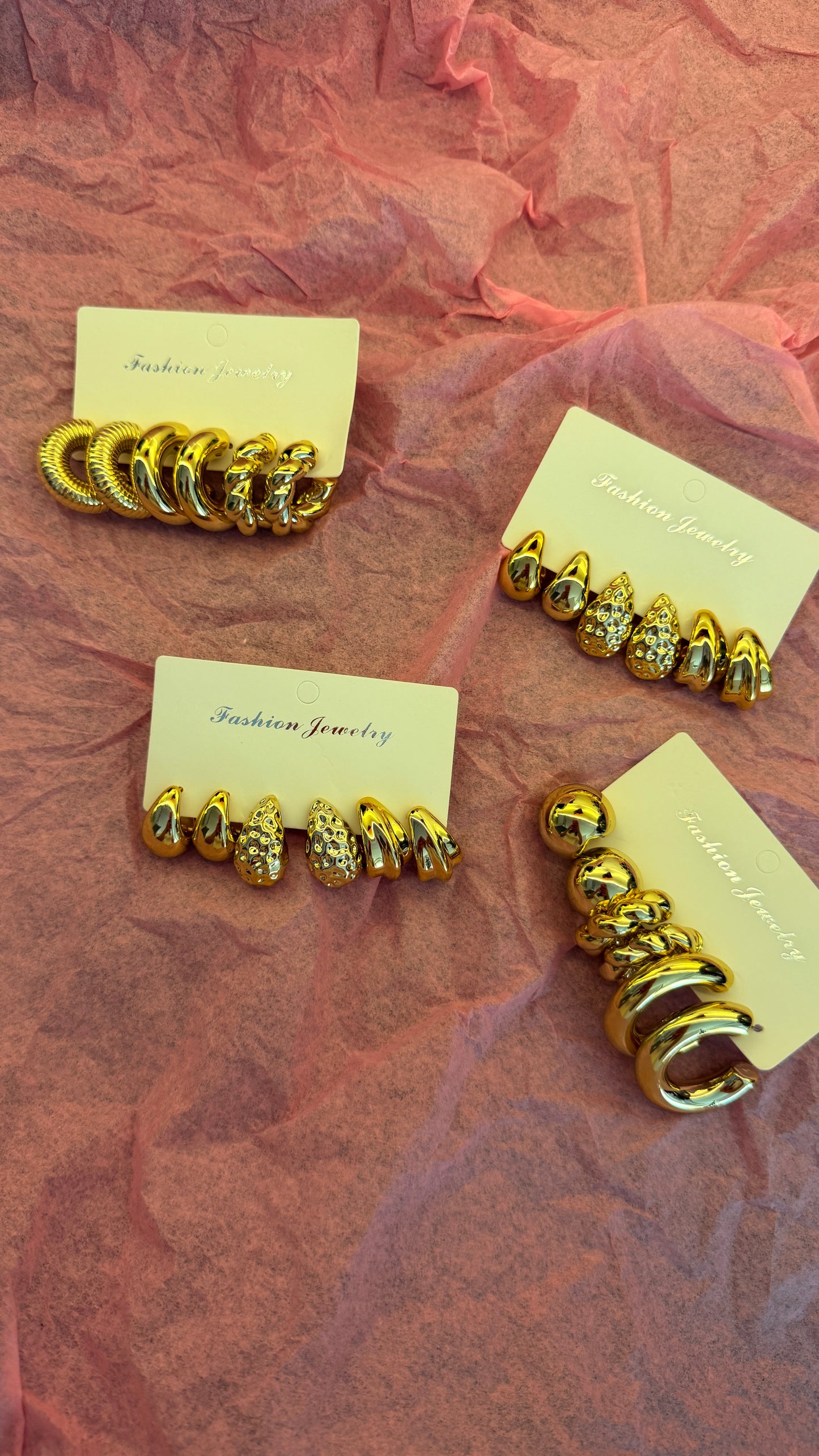 Gold Statement Küpe