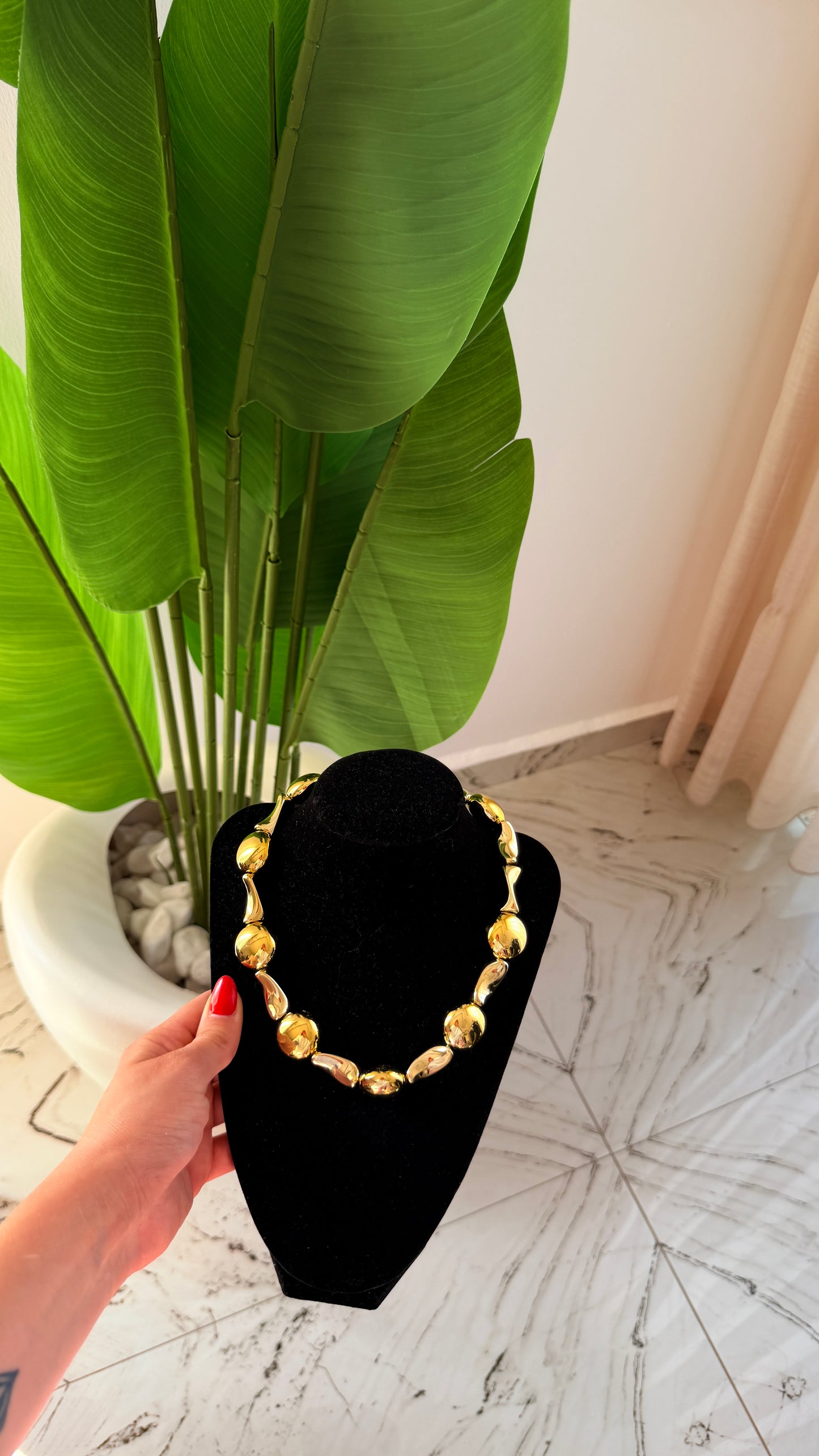 Gold kolye