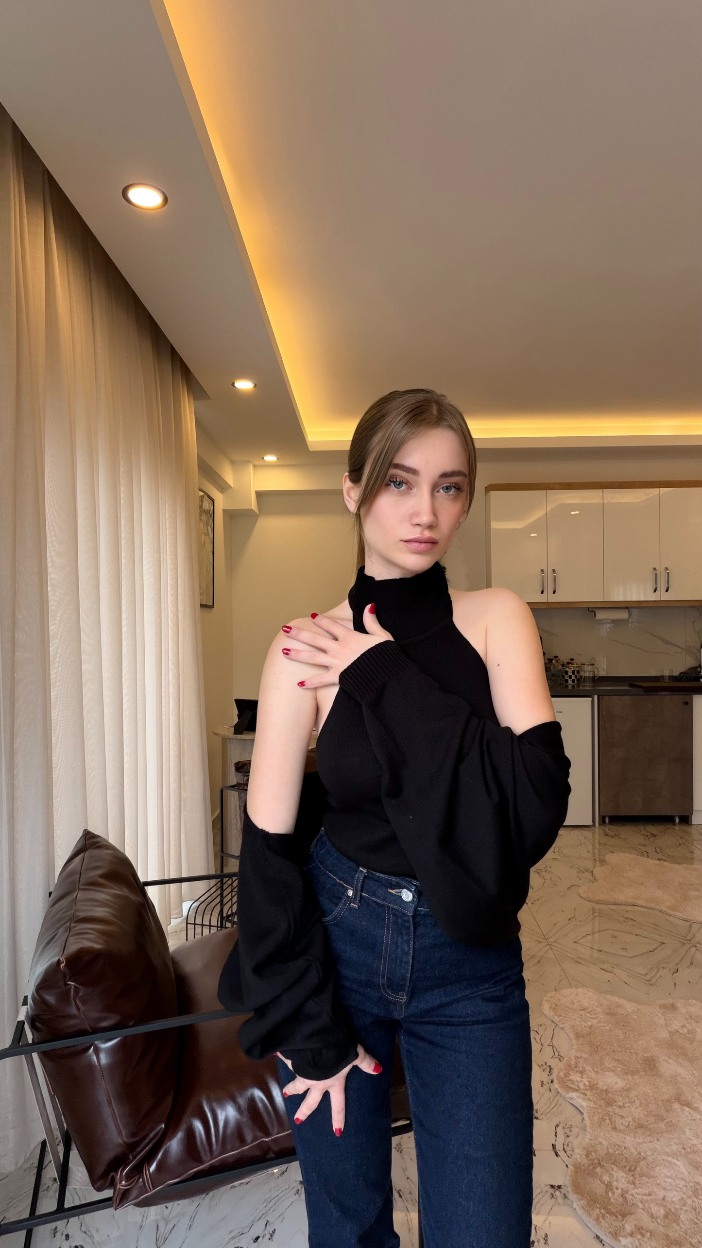 bolerolu triko ikili takım